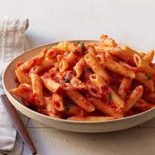 Red sauce pasta                                           
