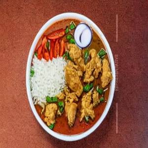 Crispy Chicken Rice Bowl