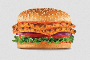 Double Paneer Smoked House Burger