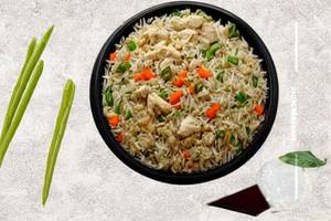 Chicken Burn Garlic Fried Rice