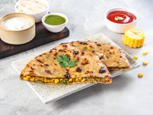 Corn Stuffed Paratha
