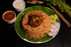 Bagara Rice With Mutton Fry Mini