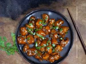 Mushroom Manchurian Fry