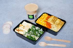Paneer Mealbox + Spinach & Paneer Bowl + Protein Smoothie