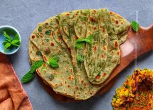 Mint paratha