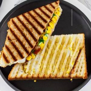 Corn mayo grilled sandwich