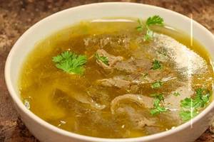 Mutton Clear Soup