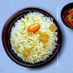 Ghee Rice (No Egg)