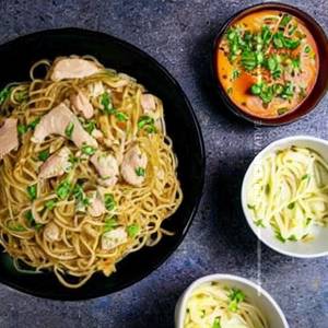 Chicken Butter Garlic Noodles