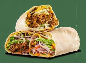 Pepper Chicken Shawarma Roll