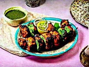 Mushroom Hariyali Tikka