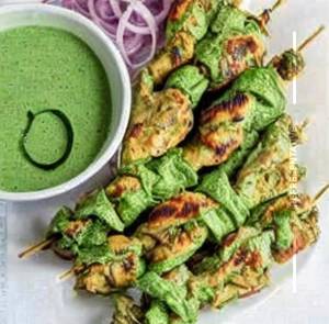 Hariyali Chicken Kebab