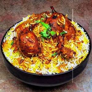 Roast Chicken Biryani (boneless)large