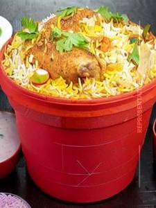 Chicken Bucket Biriyani - Mini