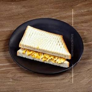 Plain double chesse sandwich