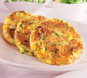 Methi Corn Tikki