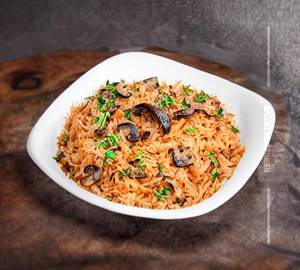 Mushroom Schezwan Freid Rice
