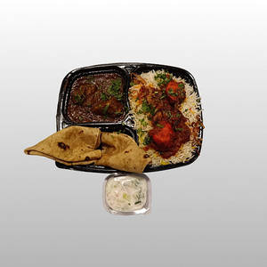 Chicken Tikka Biryani + Chicken Fry (2pcs) + 2chapati + Raita