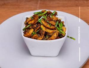 Mushroom Pepper Fry