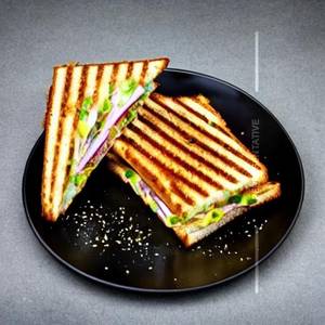 Chessy veggie mayo grilled sandwich
