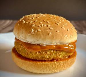 Qob aloo tikki burger