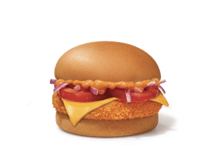 McAloo Tikki Burger with Cheese