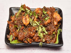 Prawn Pepper Fry