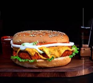 Tandoori Paneer burger