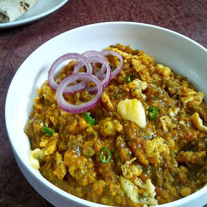 Punjabi Dal With Egg Tadka Desi Ghee)