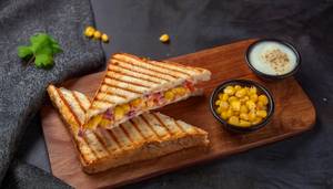 Spicy Corn Sandwich