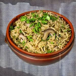Special mushroom rice