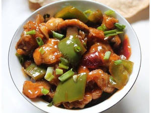 Mushroom Manchurian Dry