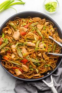 Chicken noodles