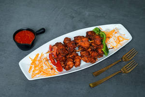 Fried Fish BBQ Skewers
