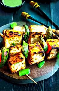 Paneer Achari Tikka