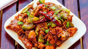 Garlic Chicken Dry