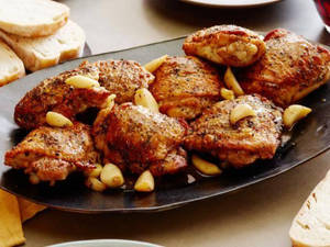 Garlic Chicken Dry