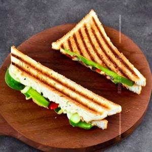 Vegetable Cheese Grilled Sandwich