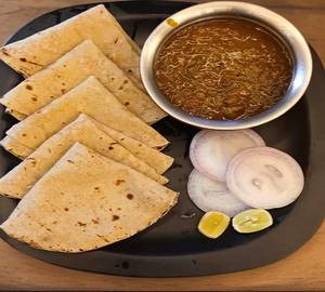 Pulka (4) + muchroom curry