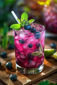 Blueberry Mojito
