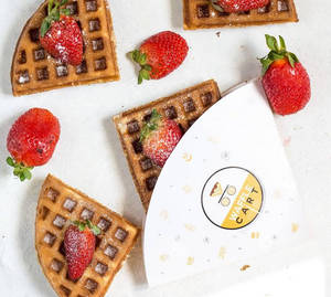 Strawberry Surprise Waffle