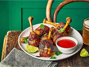 Honey Chicken Lollipop
