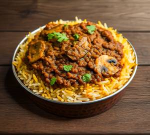 Mushroom Biryani