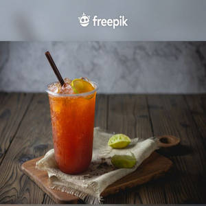 Lemon Passion Fruit Iced Tea