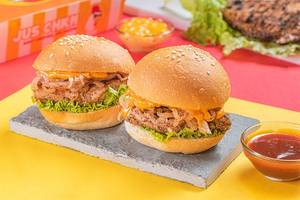 Peri Peri Grilled Chicken Cocktail Burger