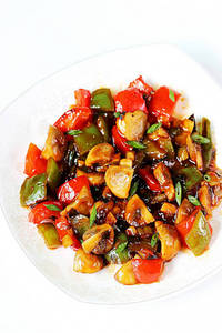 Mushroom Chilli