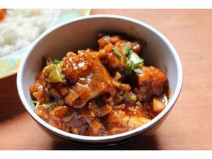 Fish Manchurian Gravy