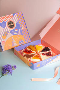 Box Of 8 Exotic Cheesecake Slices