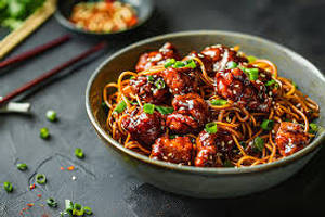 Manchurian noodles