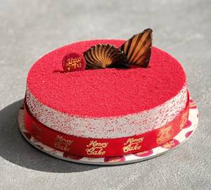 Eggless Red Velvet Cake